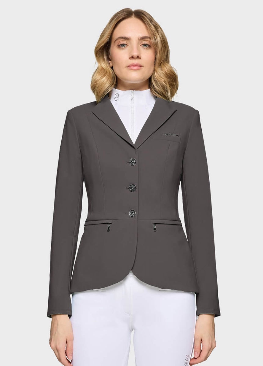 Samshield Victorine Crystal Fabric Competition Jacket - Magnet