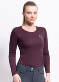Samshield Axelle Long Sleeve Shirt - Aubergine
