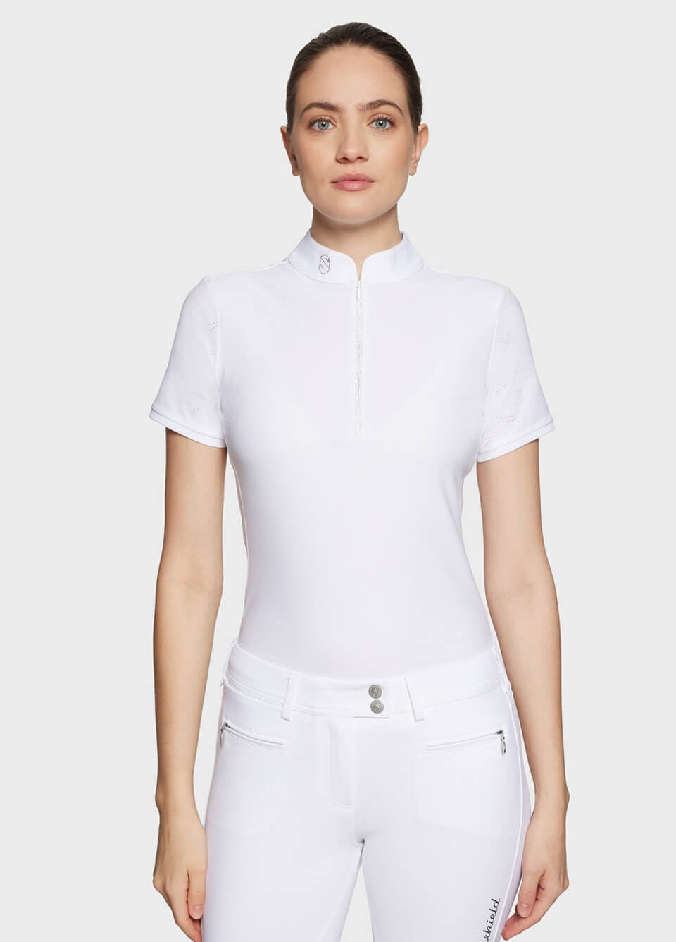 Samshield Aloise Air S/S Competition Shirt - White