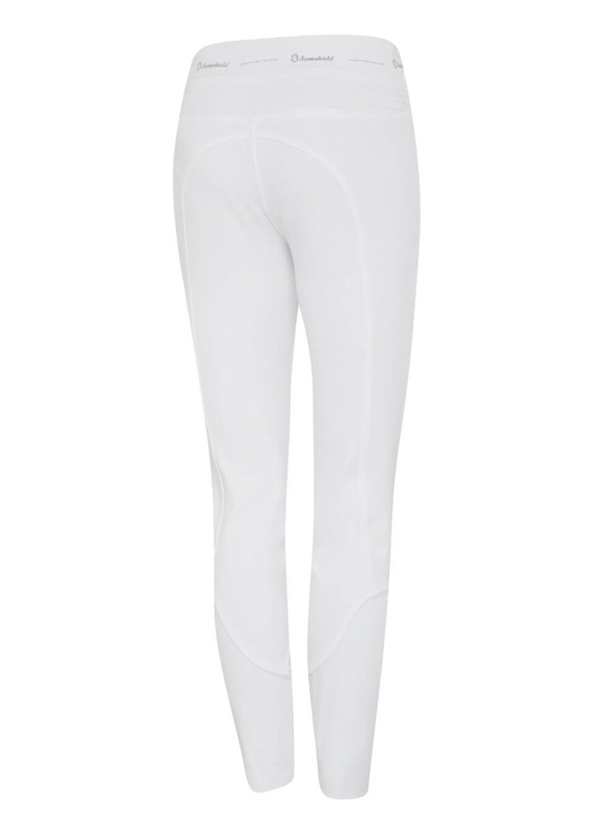 Samshield Alpha Full Grip Tights - White TT