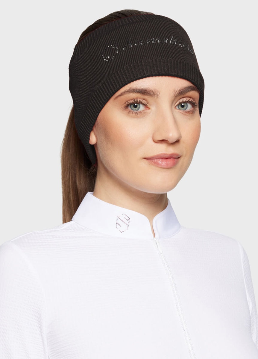 Samshield Amalie Crystal Headband - Mocha