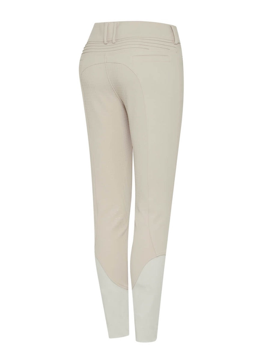 Samshield Chloe Embroidery Full Grip Breeches - Sand