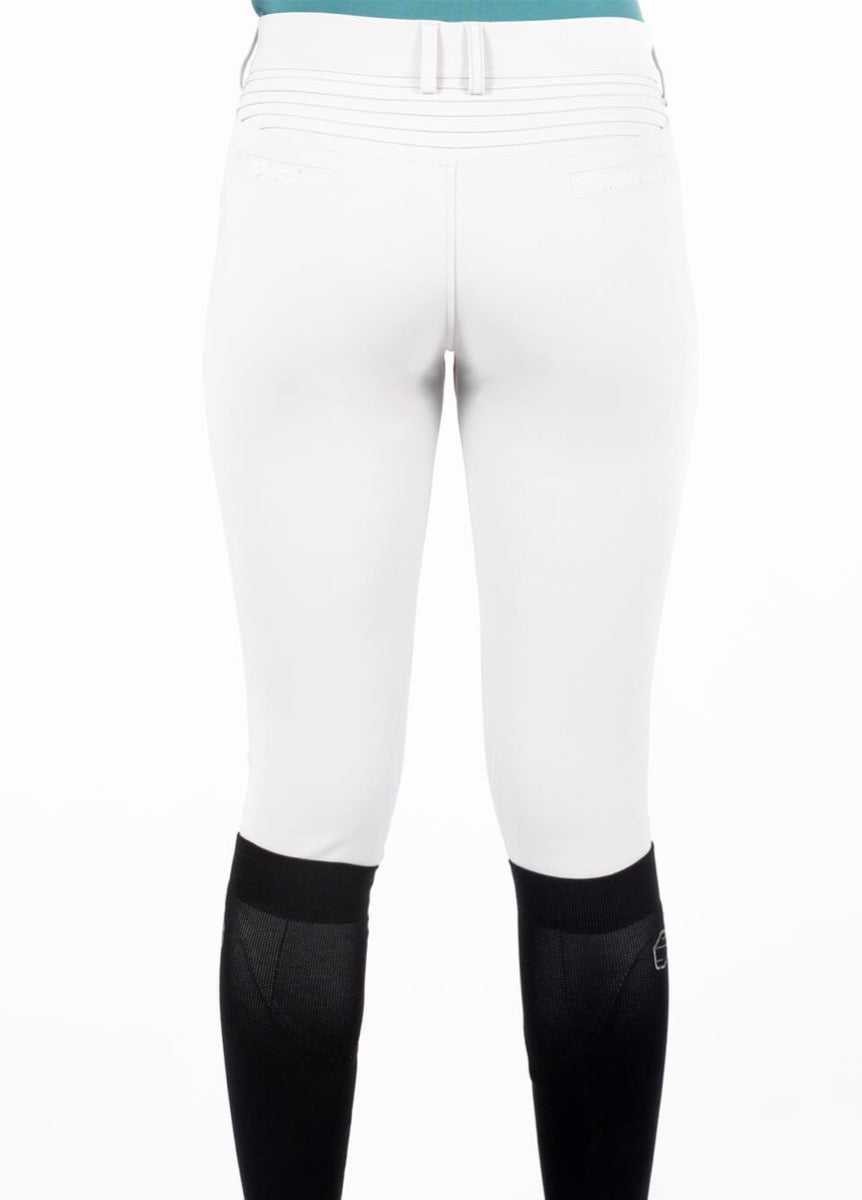 Samshield Adele Holographic Knee Grip Breeches - White