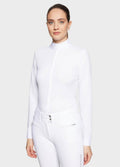 Samshield Jella Honeycomb Long Sleeve Show Shirt - White