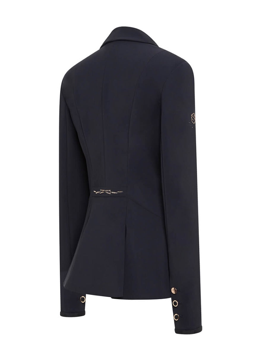 Samshield Louisa Crystal Flower Show Jacket - Navy/Rose Gold