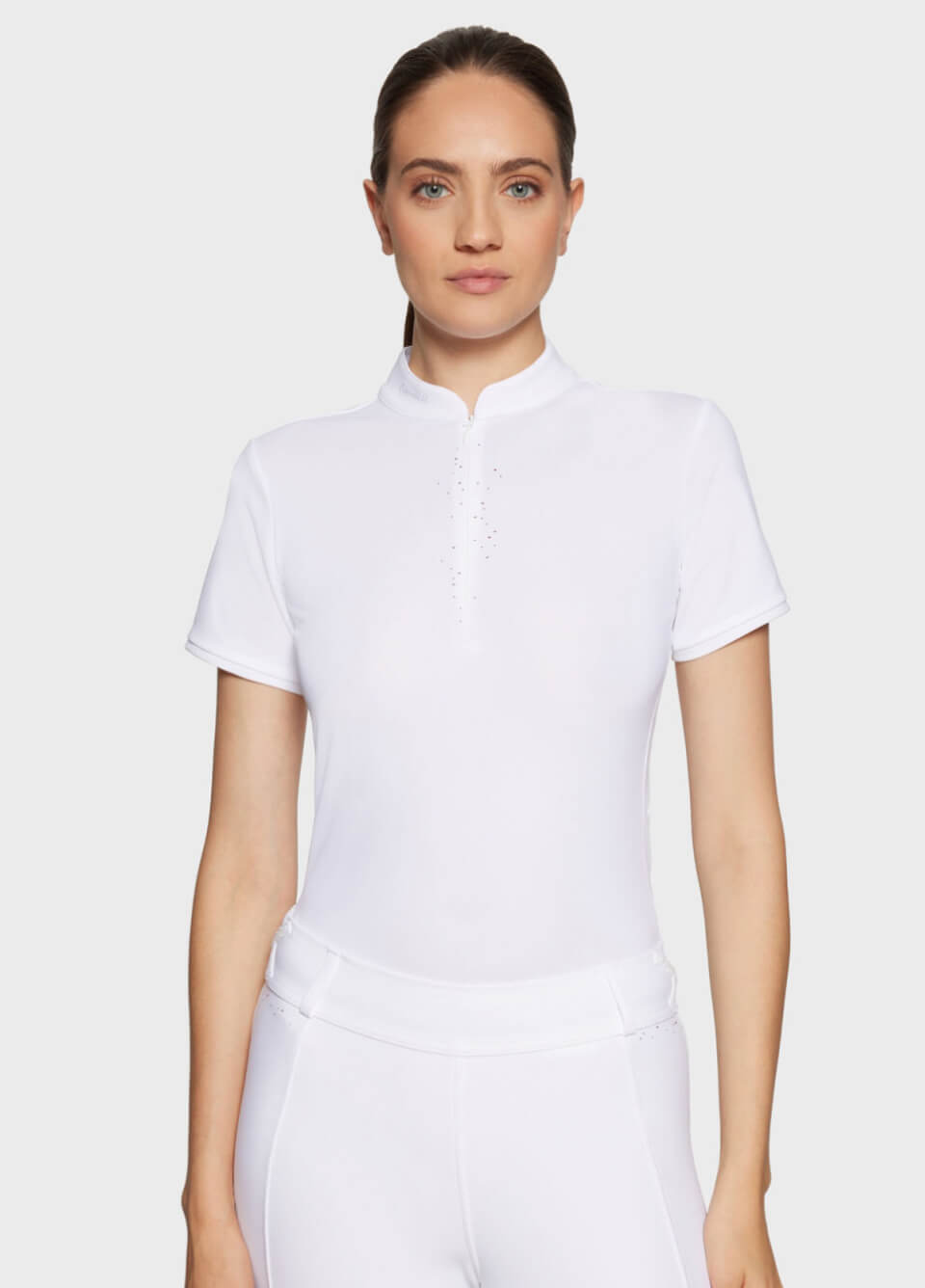 Samshield Louison Crystal Short Sleeve Shirt - White