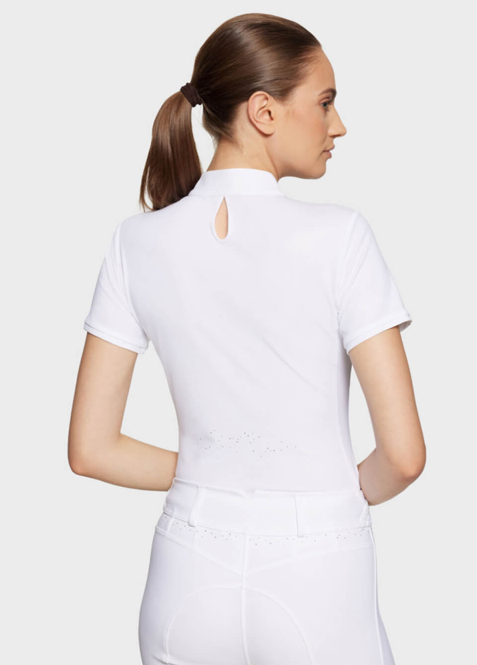 Samshield Louison Crystal Short Sleeve Shirt - White
