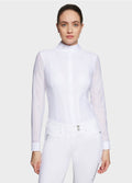 Samshield Marina Long Sleeve Competition Shirt - White
