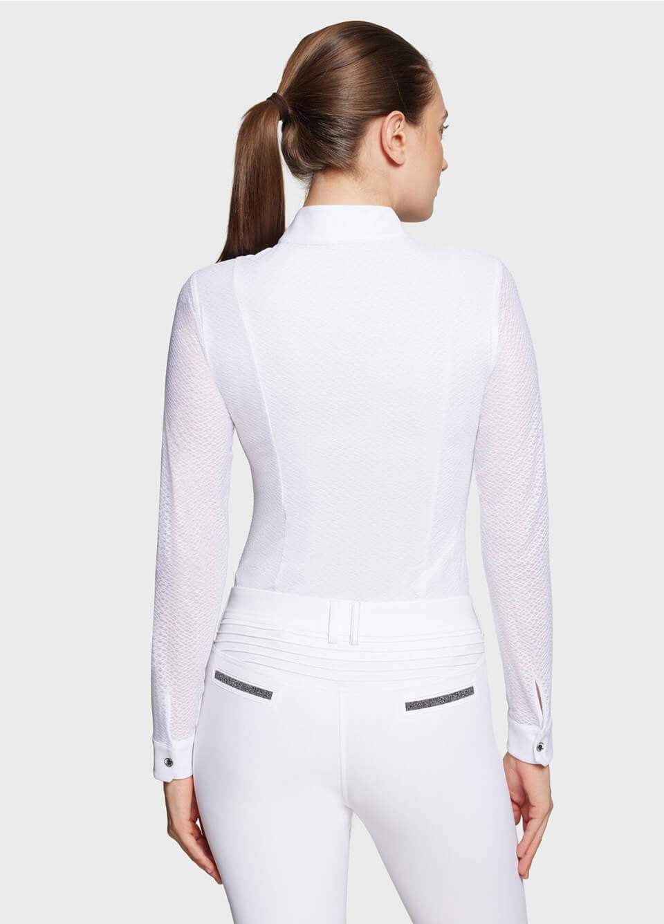 Samshield Marina Long Sleeve Competition Shirt - White