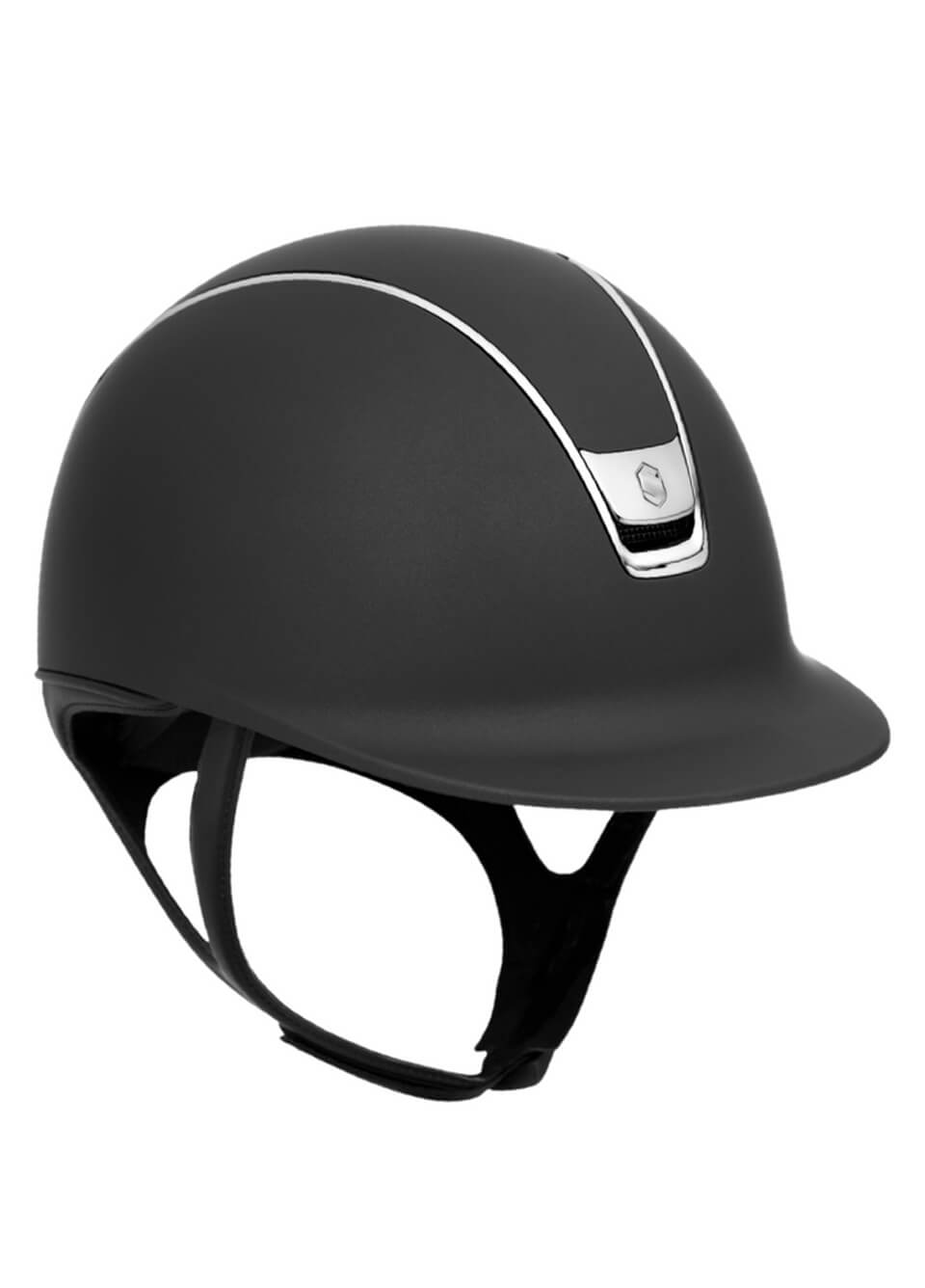 Samshield V2.0 Shadowmatt Hat - Black/Black Chrome
