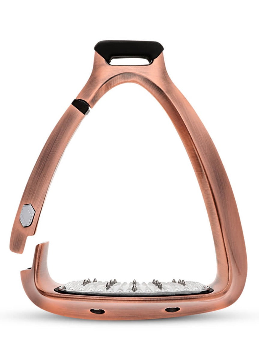 Samshield Shield'Rup Stirrups - Pink Gold