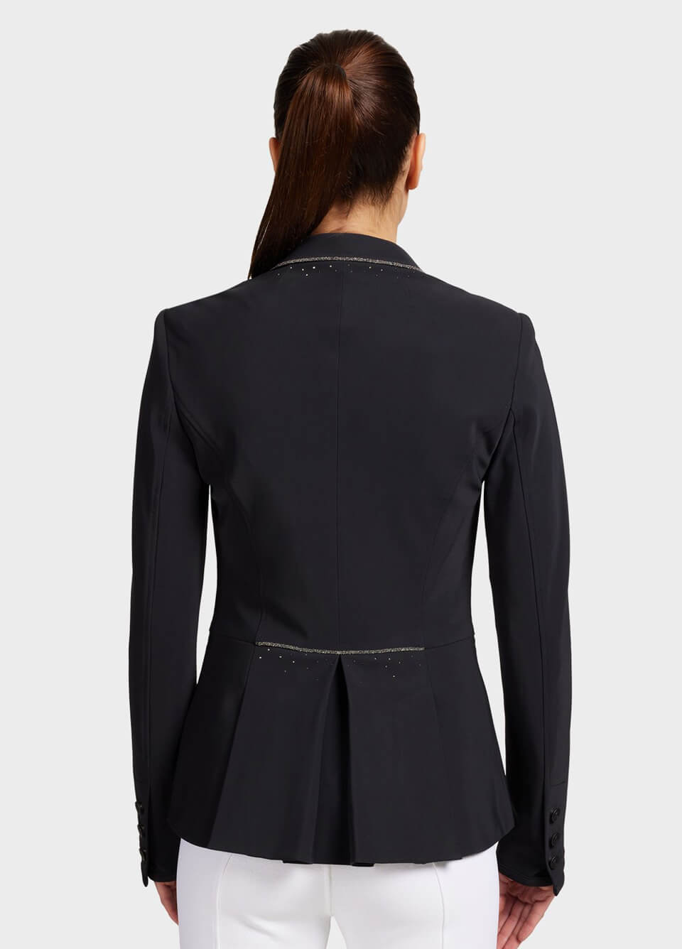 Samshield Victorine Crystal Fabric Jacket - Black Metal Eclipse