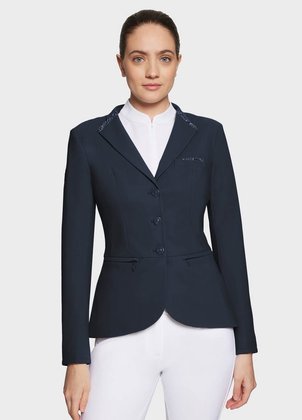 Samshield Victorine Premium Tall Competition Jacket - Navy