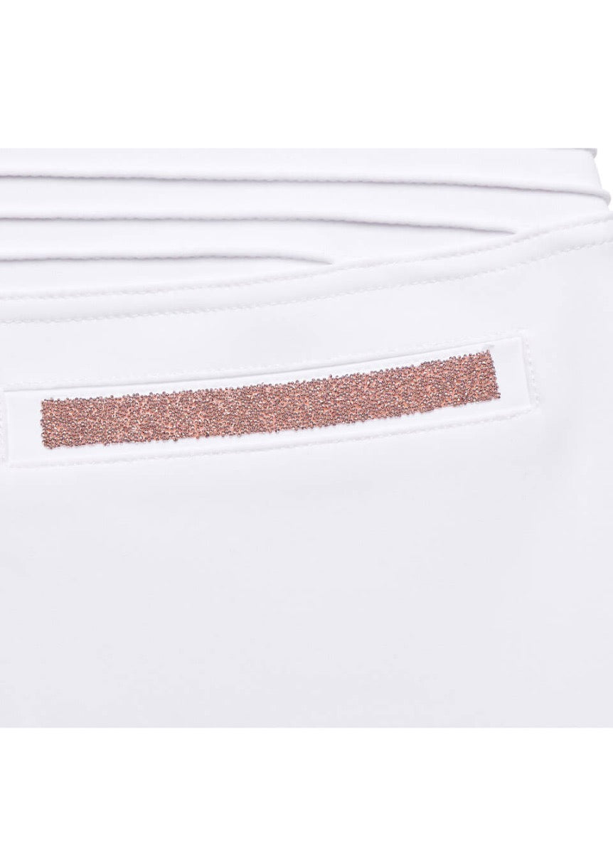 Samshield Ladies Adèle Breeches - White/Pink Gold