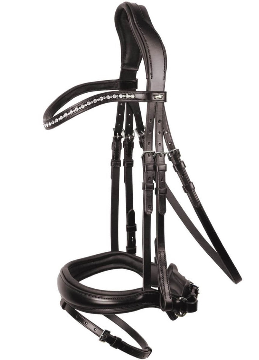 Schockemohle Brantford Anatomical Bridle - Espresso