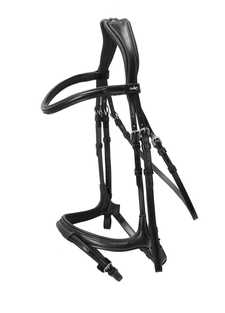Schockemohle Ancona Select Flash Bridle - Black
