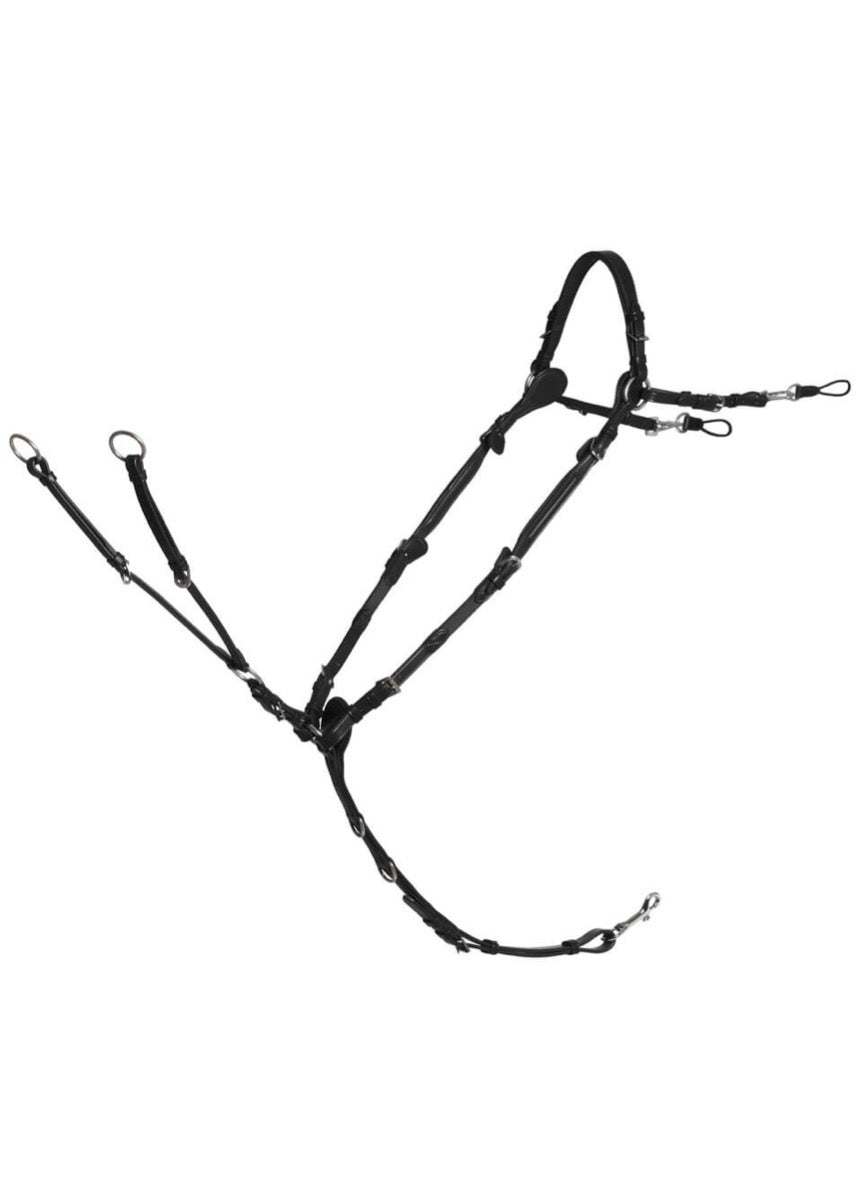 Schockemohle Sevilla Select Breastplate - Black/Silver