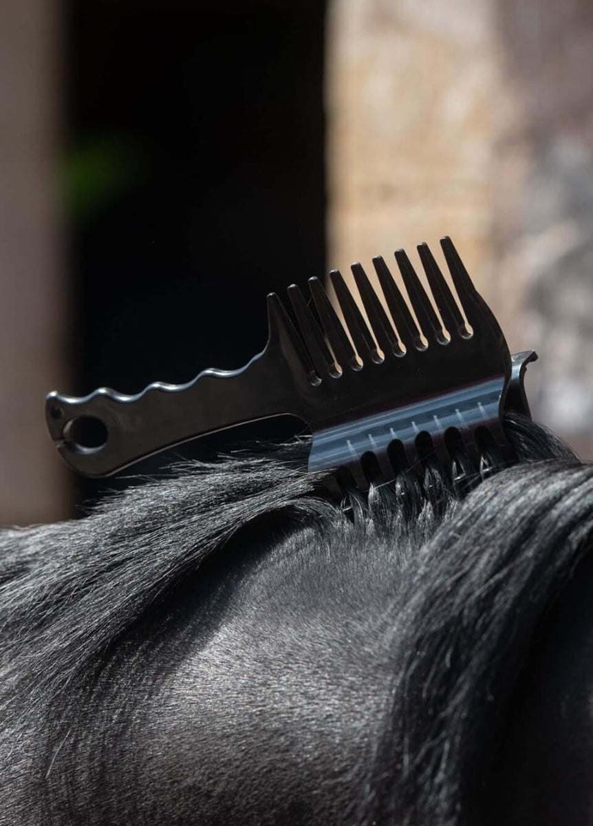 Smart Grooming Perfect Plaits Comb - Black