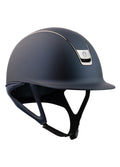 Samshield V2.0 Shadowmatt Hat - Blue/Black Chrome