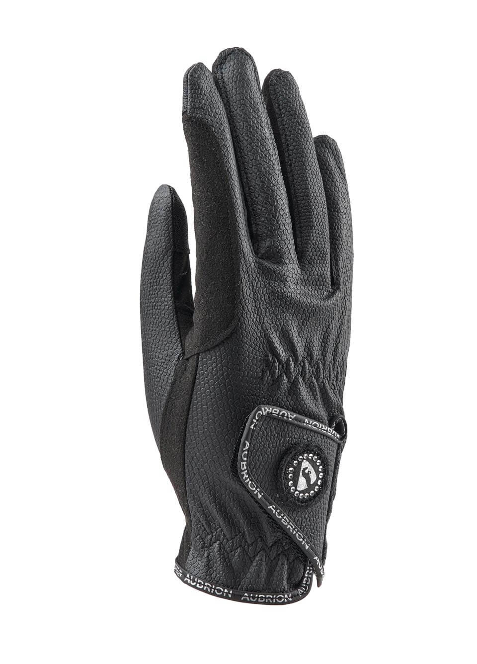 Shires Aubrion Aachen Riding Gloves - Black