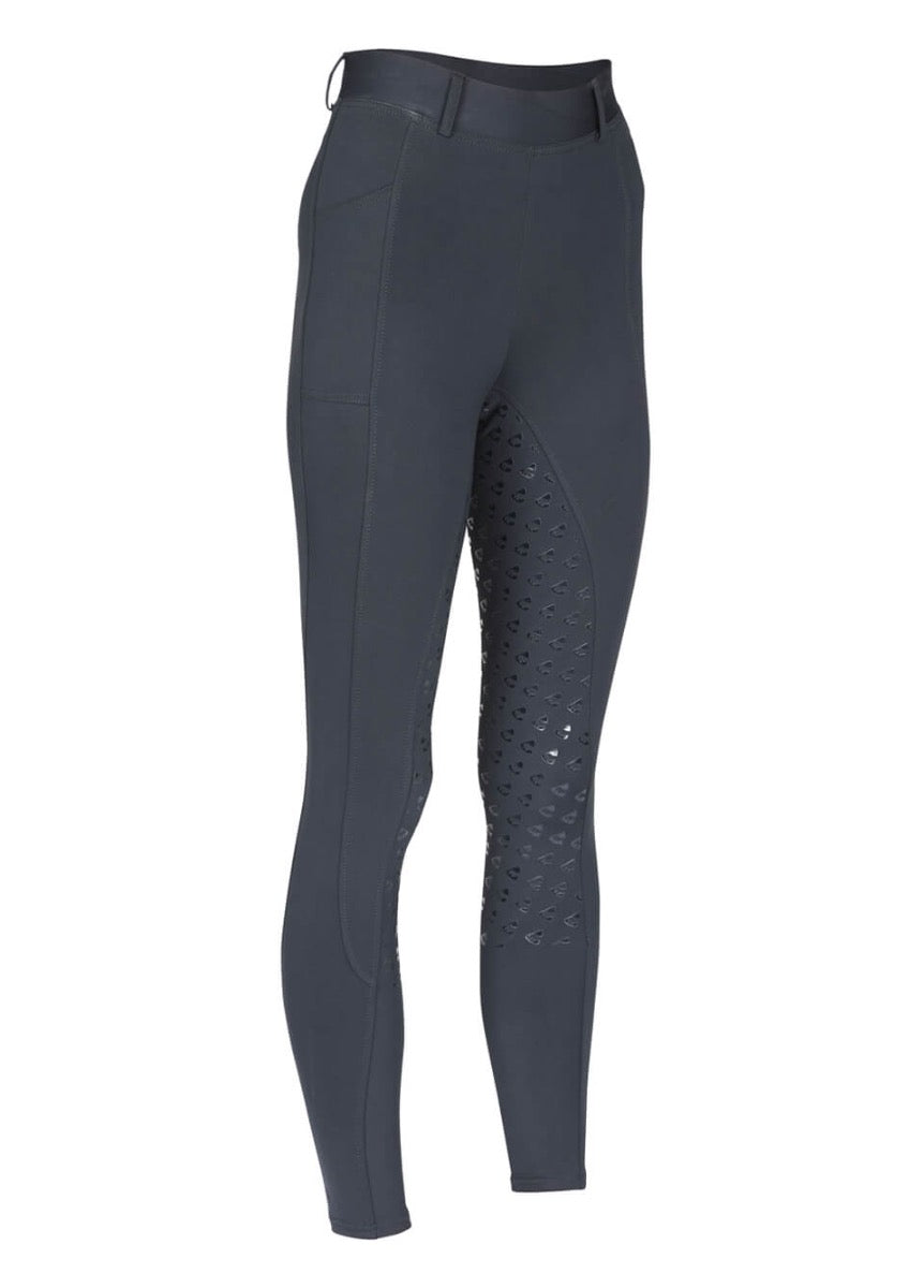 Shires Aubrion Maids Albany Riding Leggings - Black