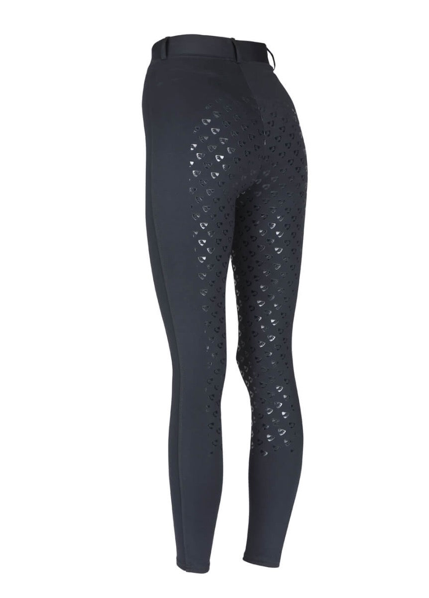 Shires Aubrion Maids Albany Riding Leggings - Black