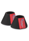 Shires Arma Neoprene Over Reach Boots - Deep Red