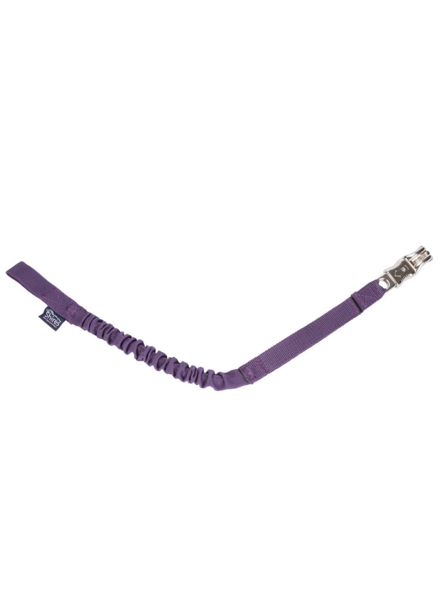 Shires Bungee Breakaway Trailer Tie - Purple