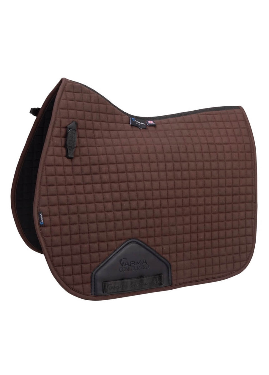 Shires ARMA Deluxe Cotton Saddlecloth - Brown