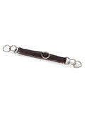 Shires Velociti GARA Leather Curb Chain - Brown