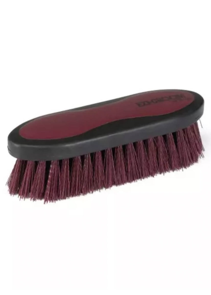 Shires EZI-GROOM Dandy Brush - Burgundy