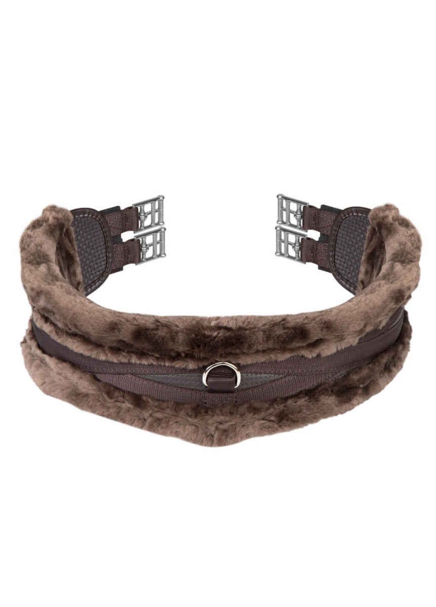 Shires ARMA SupaFleece Contour Girth - Brown