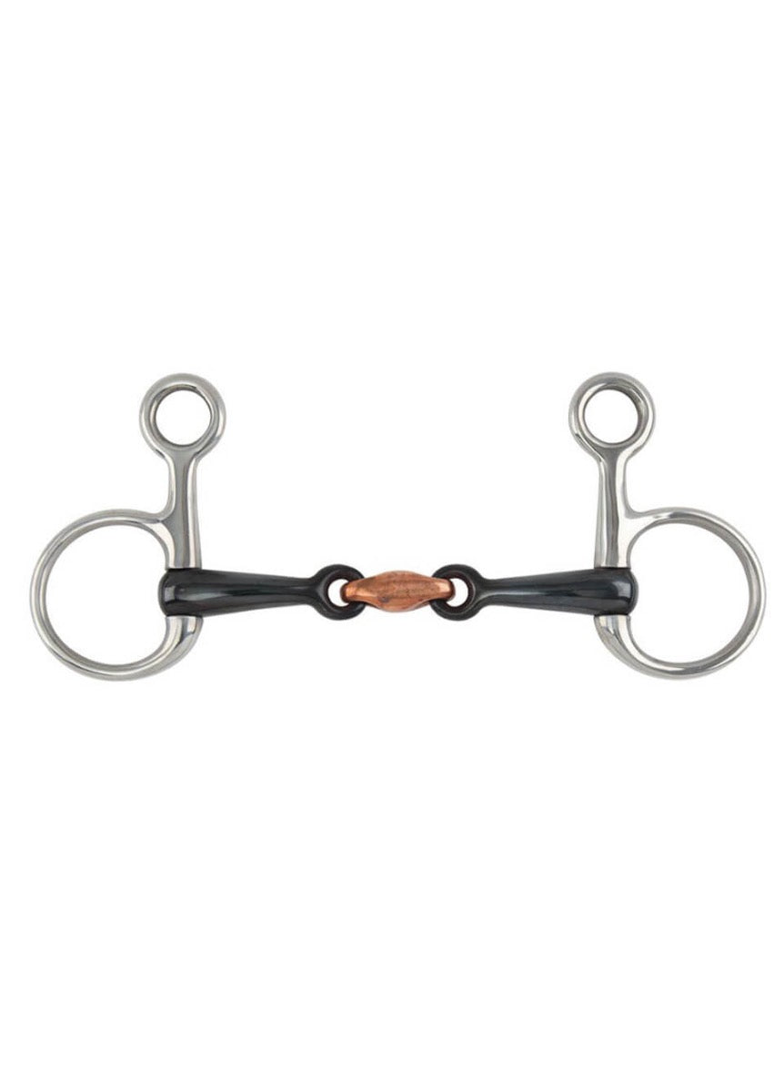 Shires Hanging Cheek Sweet Iron Snaffle Bit
