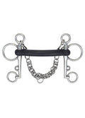 Shires Hard Rubber Mouth Pelham Bit
