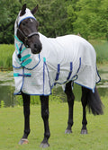 Shires Highlander Plus Sweet-Itch Combo Rug - White