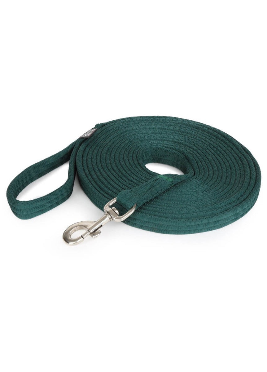 Shires ARMA Cushion Web Lunge Line - Forest