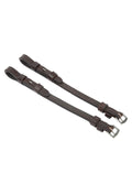 Shires Lusso Bridle Cheeks - Havana