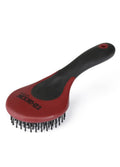 Shires EZI-GROOM Grip Mane & Tail Brush - Burgundy
