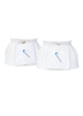 Shires Arma Touch Close Over Reach Boots - White