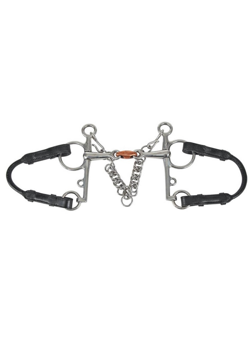 Shires Velociti GARA Pelham Roundings - Black