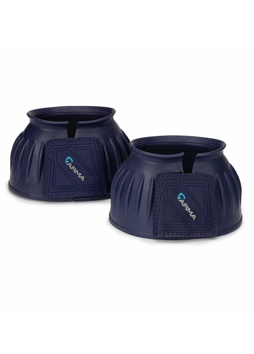 Shires ARMA Touch Close Over Reach Boots - Navy
