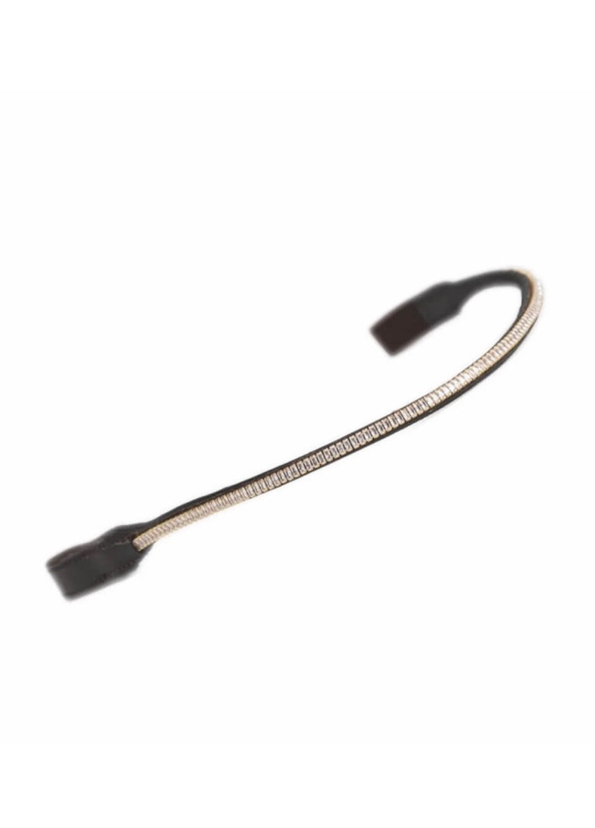 Shires Velociti GARA Diamante Browband - Havana