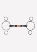 Shires Two Ring Sweet Iron Gag Bit