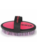 Shires EZI-GROOM Grip Body Brush Small - Bright Pink