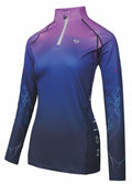 Shires Aubrion Ladies Hyde Park XC Shirt - Purple