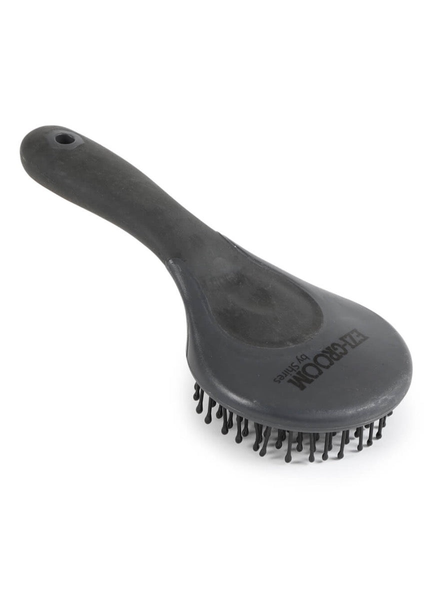 Shires EZI-GROOM Grip Mane & Tail Brush - Black