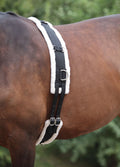 Shires Nylon Lunging Roller With Fleece Padding - Black