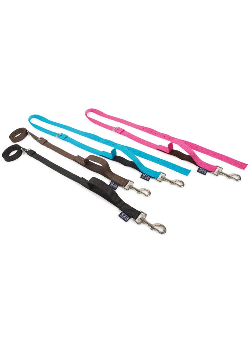 Shires Nylon Web Side Reins - Black