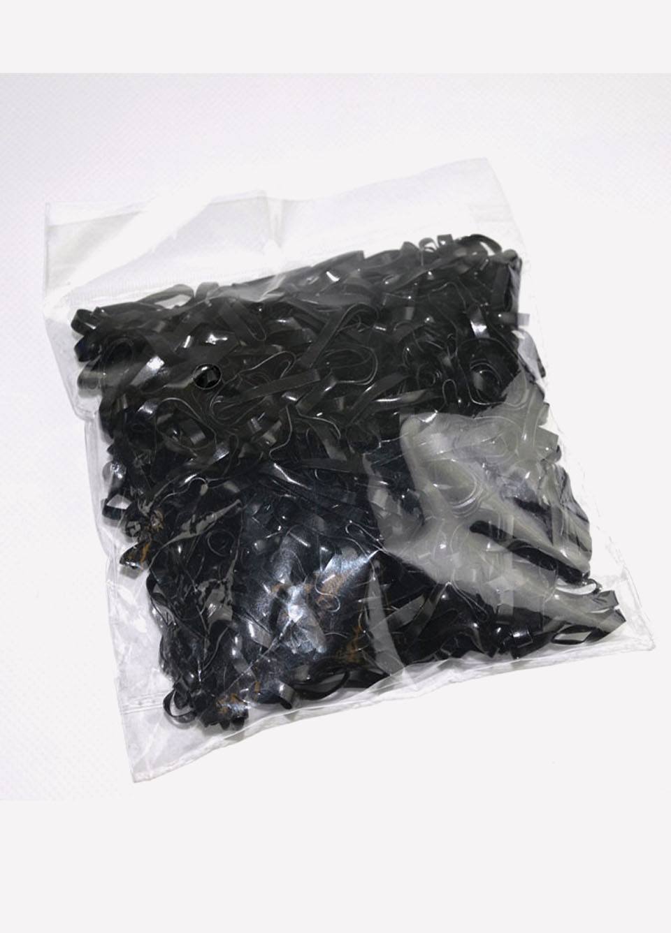 Lincoln Silicone Plaiting Bands - Black