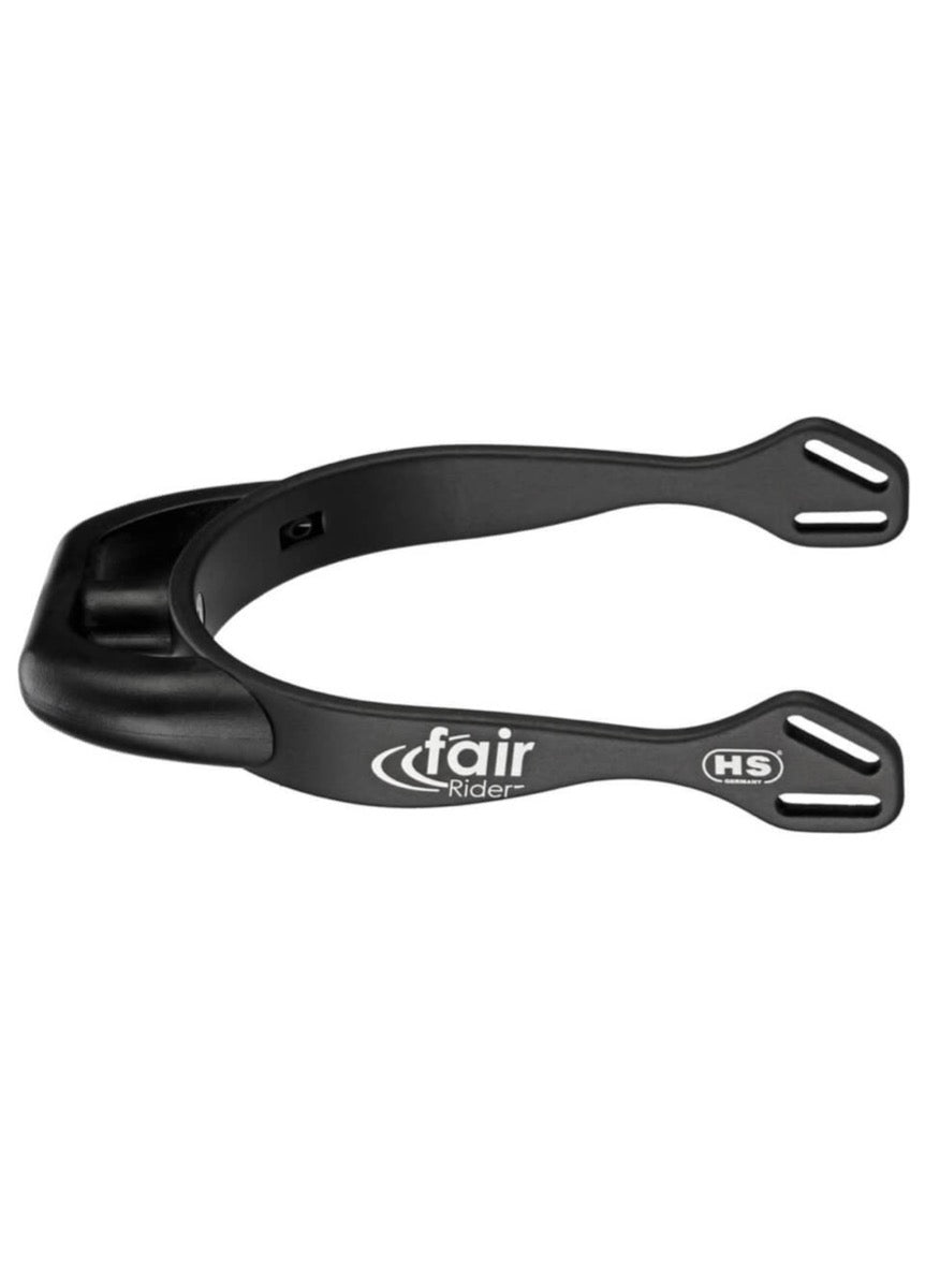 Sprenger Fair Rider Flat Spurs - Black